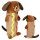 Hunde-Federmäppchen im Hot-Dog-Design – Softes Mäppchen mit Reißverschluss