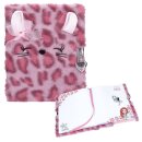 TOPModel COSY CAT Tagebuch mit Schloss Rosa -...