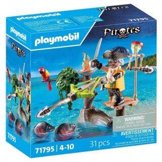 Playmobil 71795 - Pirat mit Balliste