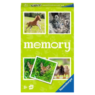 Ravensburger 22458 Reisespiel Tierbaby memory