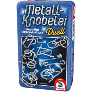 SCHMIDT SPIELE Metall-Knobelei Duell Metallbox