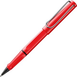 LAMY safari roll-ink red - Tintenroller mit blauer Tintenpatrone
