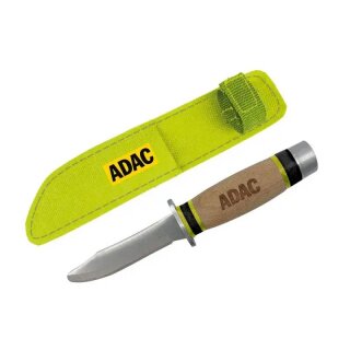 Happy People ADAC Schnitzmesser abgerundeter Spitze Holzgriff