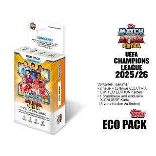 Topps UEFA Champions League Match Attax 2025/2026 TC - Extra - Eco Pack