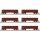 Märklin H0 - 46919 6er Güterwagen-Set Eas DR