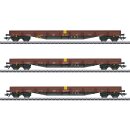 Märklin 47162 Niederbordwagen-Set DB AG