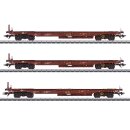 Märklin H0 47464 4er Taschenwagen-Set DB AG