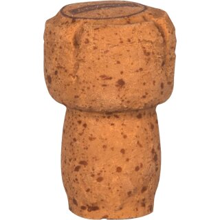 Brunnen Korken-Radiergummi 3D braun 4 x 2 cm