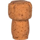 Brunnen Korken-Radiergummi 3D braun 4 x 2 cm