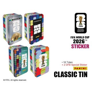 Panini FIFA World Cup 2026 1x Classic Tin - zufällige Auswahl