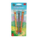 Legami Set mit 3 Löschbaren Gelstiften - Erasable Pen - Fur-ever Friends - Hunde-Sonderedtion 2026