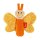 sigikid 43369 - Greifling Schmetterling ocker sigibaby