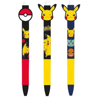 Pokemon 1x Radierbarer Gelstift - zufällige Auswahl