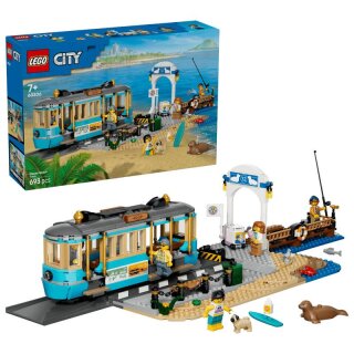 LEGO 60506 City Eisenbahn Klassische Strandstraßenbahn