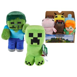 Minecraft 1x Plüschfigur 20 cm sortiert - zufällige Auswahl