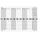 Brunnen 1x Querterminbuch 2027 Mod. 775 | 42×13,7...