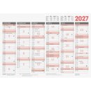 Brunnen Tafelkalender 2027 A3 1 Seite = 6 Monate -...