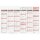 Brunnen Tafelkalender 2027 A3 1 Seite = 6 Monate - Doppelseitig bedruckt - aus kräftigem Karton