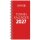 Brunnen Vormerkbuch Mod. 780, 10×20,7 cm, Karton, rot - Terminkalender 2027