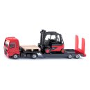 Siku 1763 MAN LKW mit Linde Gabelstapler