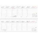 ZETTLER Tischkalender/Pultkalender/Querterminer 2027,...