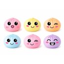 Squishy Pastel Bao Dumplings 5,5 cm 1x Quetchfigur -...
