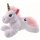 Heunec Einhorn XL Plünsch liegend pink/rosa, 50cm