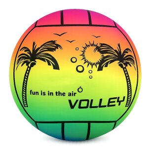 Beach Volleyball Rainbow 23cm ohne Luft