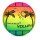 Beach Volleyball Rainbow 23cm ohne Luft
