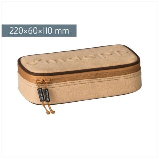 Brunnen Schlampermäppchen smaepp XL Mocha, 1 Klappe, beige