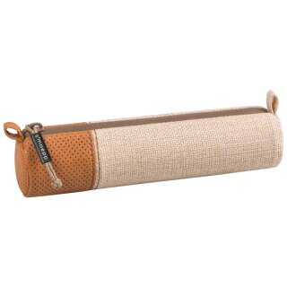Brunnen Schlampermäppchen smaepp S Perforated, beige/braun