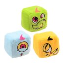 1x Plüsch-Monster-Squeez-Würfel 1x Squishy -...
