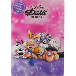 Diddl Notizbuch mit wiederverwendbaren Stickern, A5