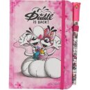 Diddl Notizbuch A6 mit Stift - rosa