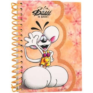 Diddl Notizbuch A6 - orange