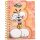Diddl Notizbuch A6 - orange