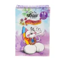 Diddl Malbuch A4 - lila