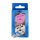 Diddl Set mit 2x Radiergummi besondere Form mit Bedruckung, weiß und rosa