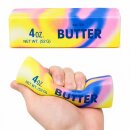 Squishy Butter Regenbogen bunt 13,5 cm - Weiches Anti...