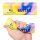 Squishy Butter Regenbogen bunt 13,5 cm - Weiches Anti Stress Squishy zum Drücken und Sammeln