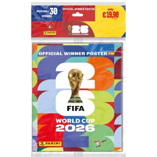 Panini FIFA World Cup 2026 Winner Set - Official Winner Poster - Complete Set