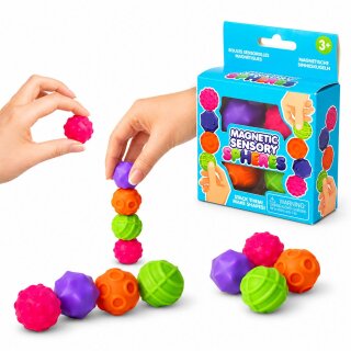 Magnetic Sensory Spheres Magnetkugeln im 4er Set - Anziehen & Abstoßen