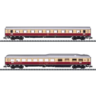 Minitrix N MHI - 15369 2er Wagen-Set TEE Rheinpfeil DB