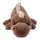 Dino World Plüschdino - Dinosaurier Kuscheltier Braun, 50 cm