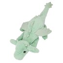 SNUKIS Plüschdrache - Kuscheltier Drache in Hellgrün, 65 cm XL