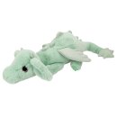 SNUKIS Plüschdrache - Kuscheltier Drache in Hellgrün, 65 cm XL