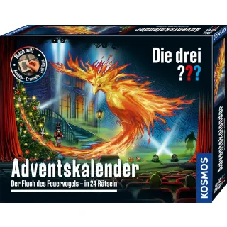 Die drei ??? Adventskalender 2026 8+ Fluch des Feuervogels