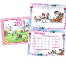 Diddl Wandkalender 2027 - DIN A4/A3 mit 12 Monatsmotiven...