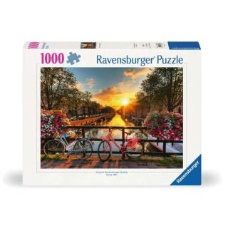 Ravensburger Puzzle Fahrräder in Amsterdam 1000 Teile