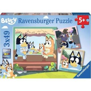 Ravensburger Puzzle Blueys Abenteuer 5+ 3x49 Teile